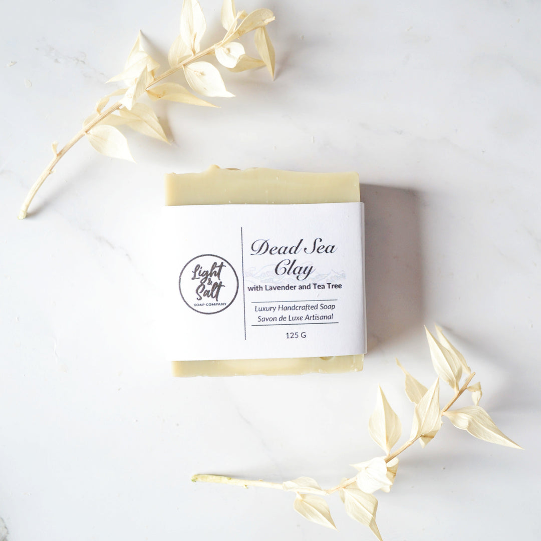 Dead Sea Clay Face and Body Bar with Lavender and Tea Tree Oils