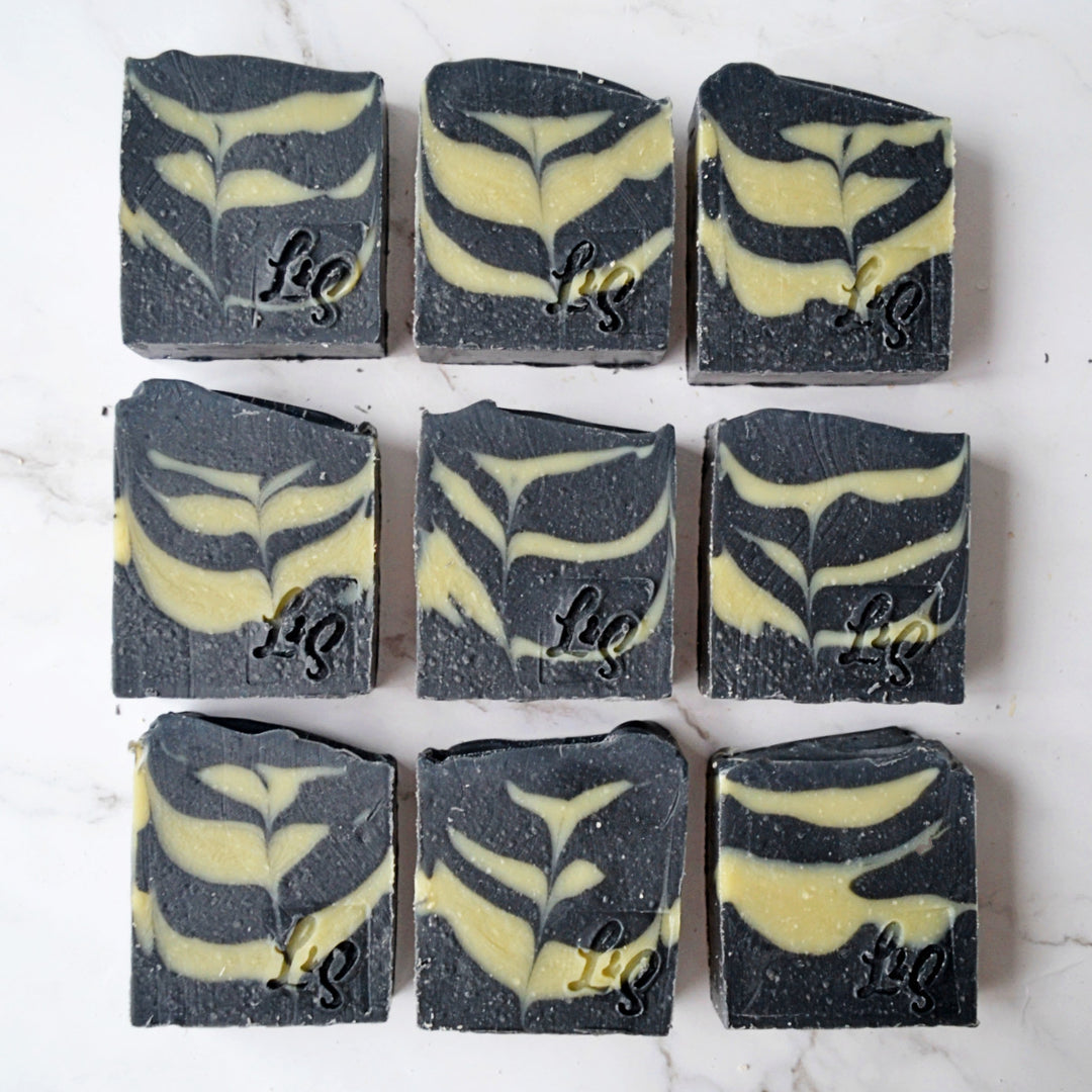 Eucalyptus and Tea Tree - Activated Charcoal Bar Soap