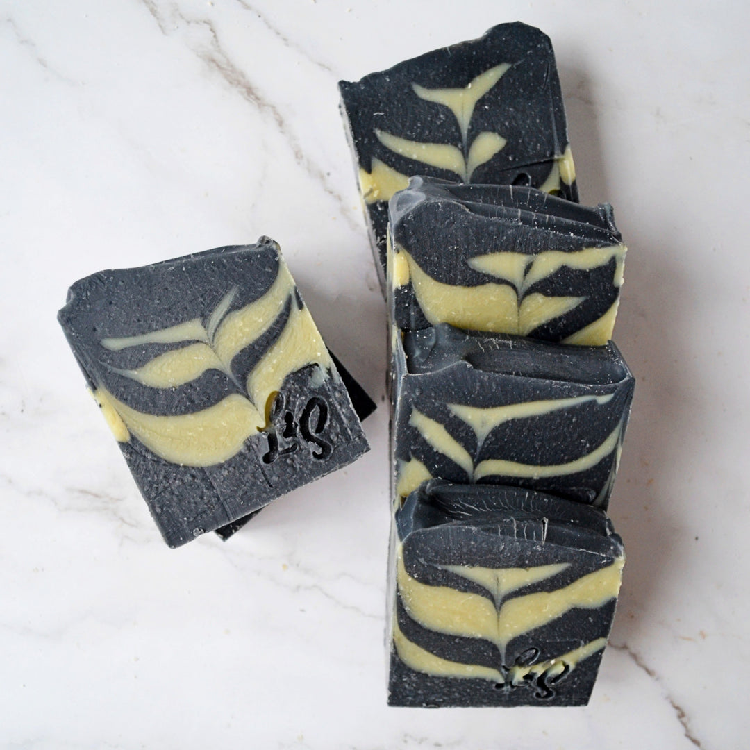 Eucalyptus and Tea Tree - Activated Charcoal Bar Soap
