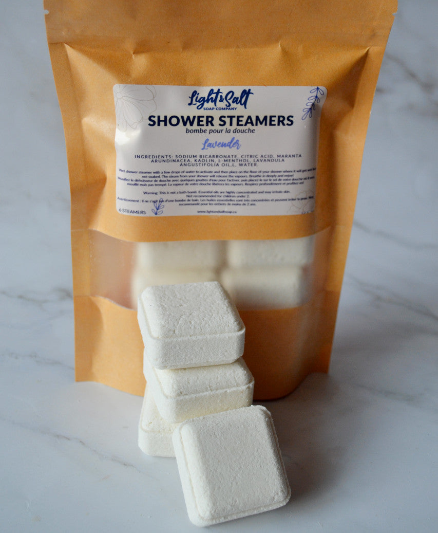 Shower Steamers (Less than Perfect)