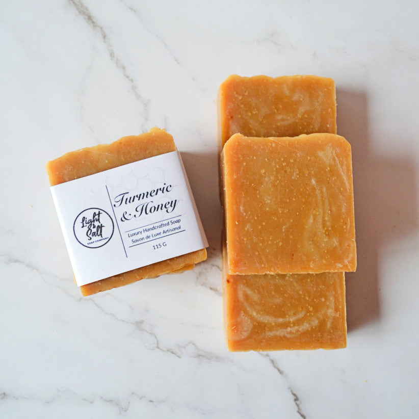 Turmeric & Honey - Natural Beauty Bar Soap