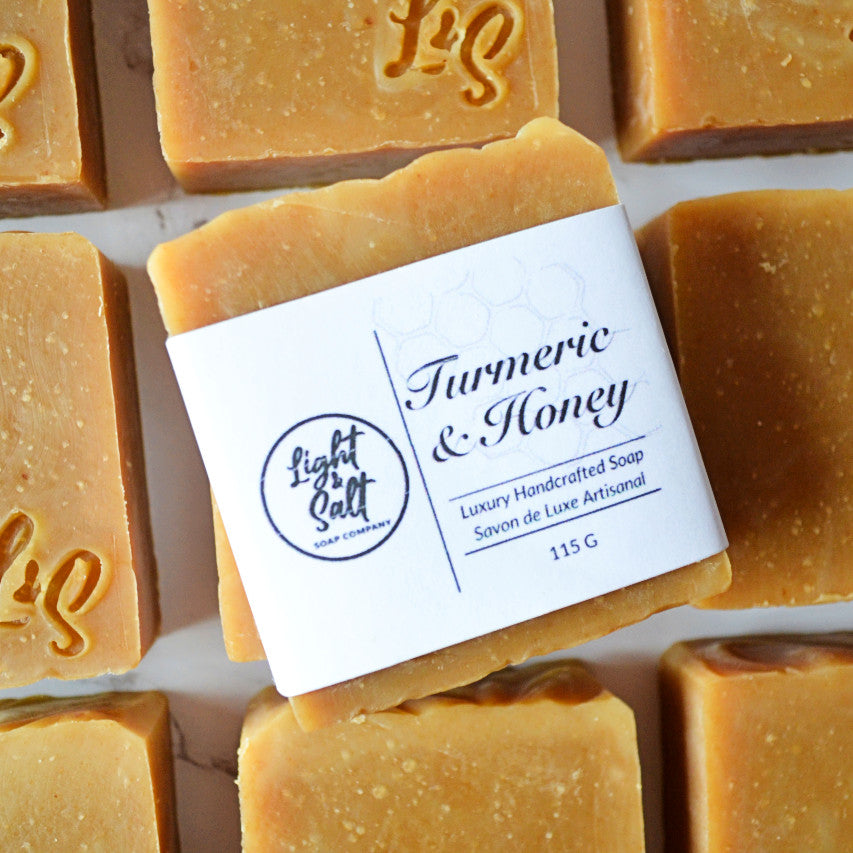 Turmeric & Honey - Natural Beauty Bar Soap