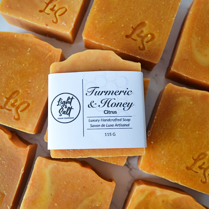 Turmeric & Honey - Natural Beauty Bar Soap
