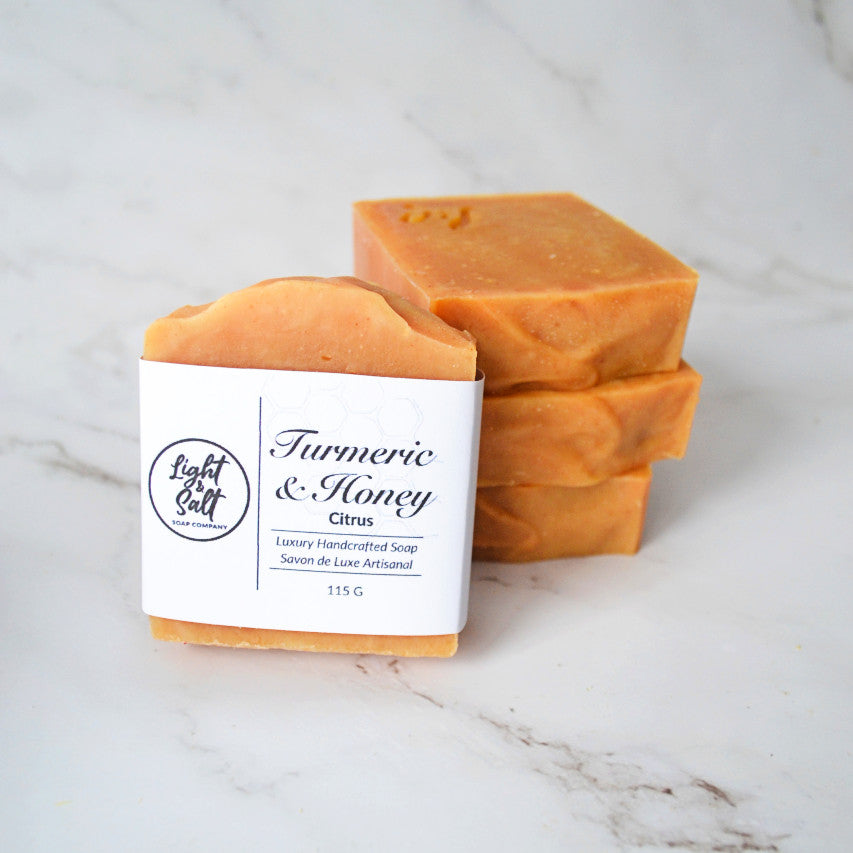 Turmeric & Honey - Natural Beauty Bar Soap