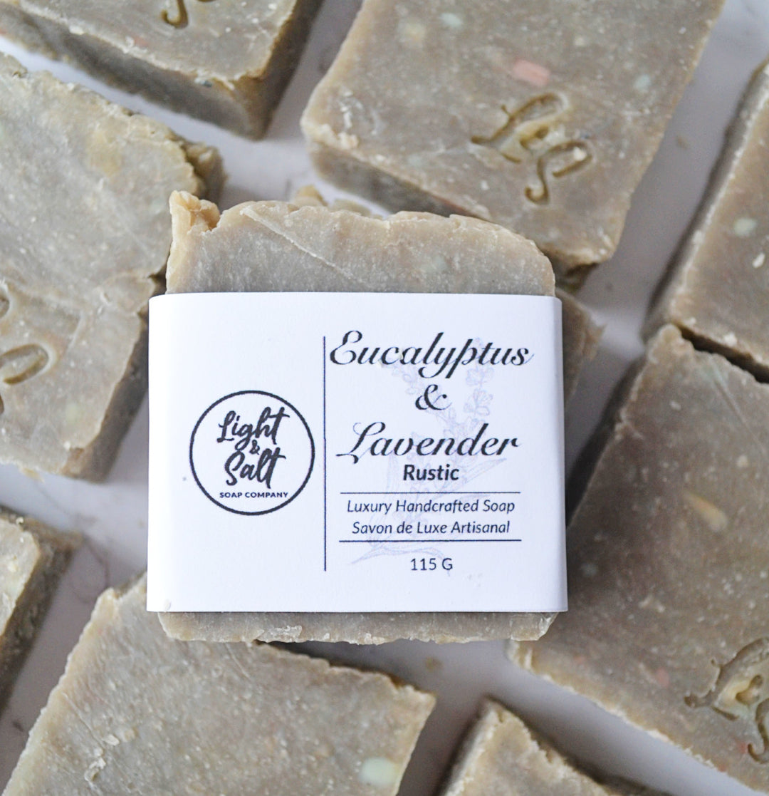 Rustic Eucalyptus and Lavender Bar Soap