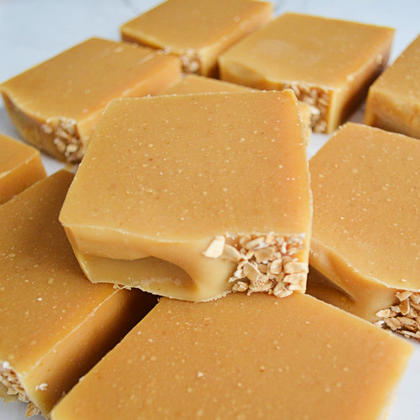 Oatmeal & Honey with Goat's Milk Bar Soap -unscented soap for sensitive skin