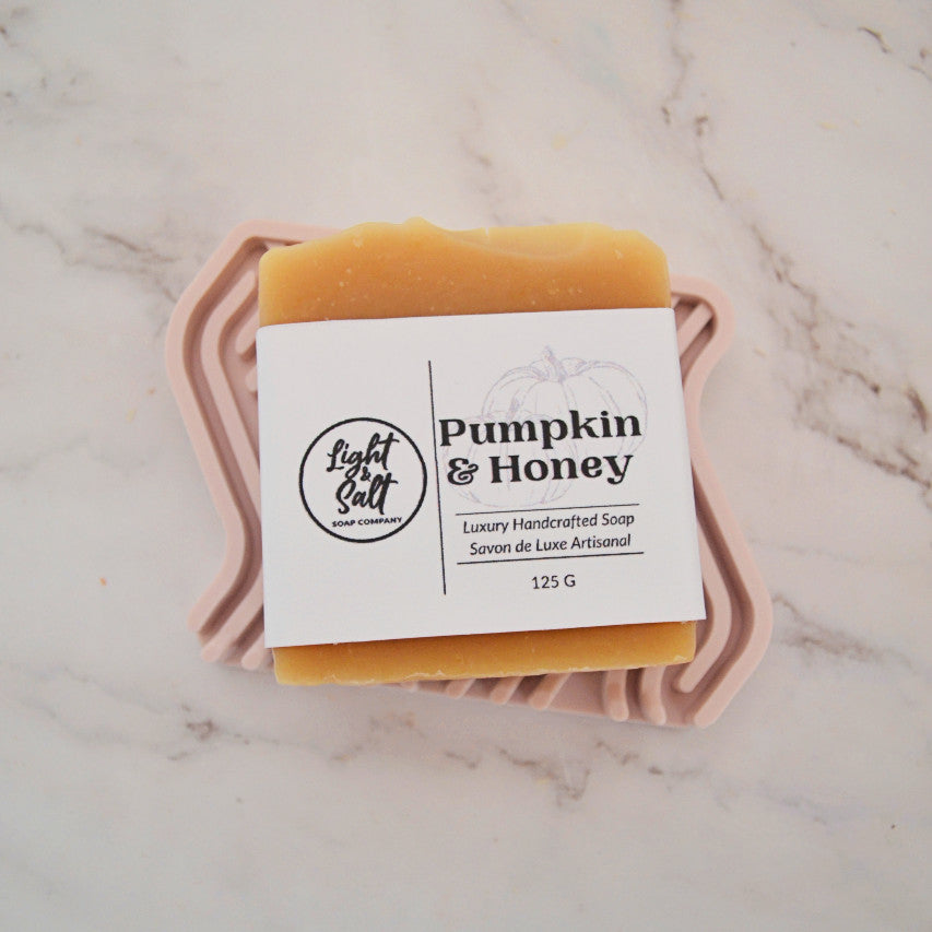 Pumpkin & Honey Bar Soap - All Natural Handmade Soap