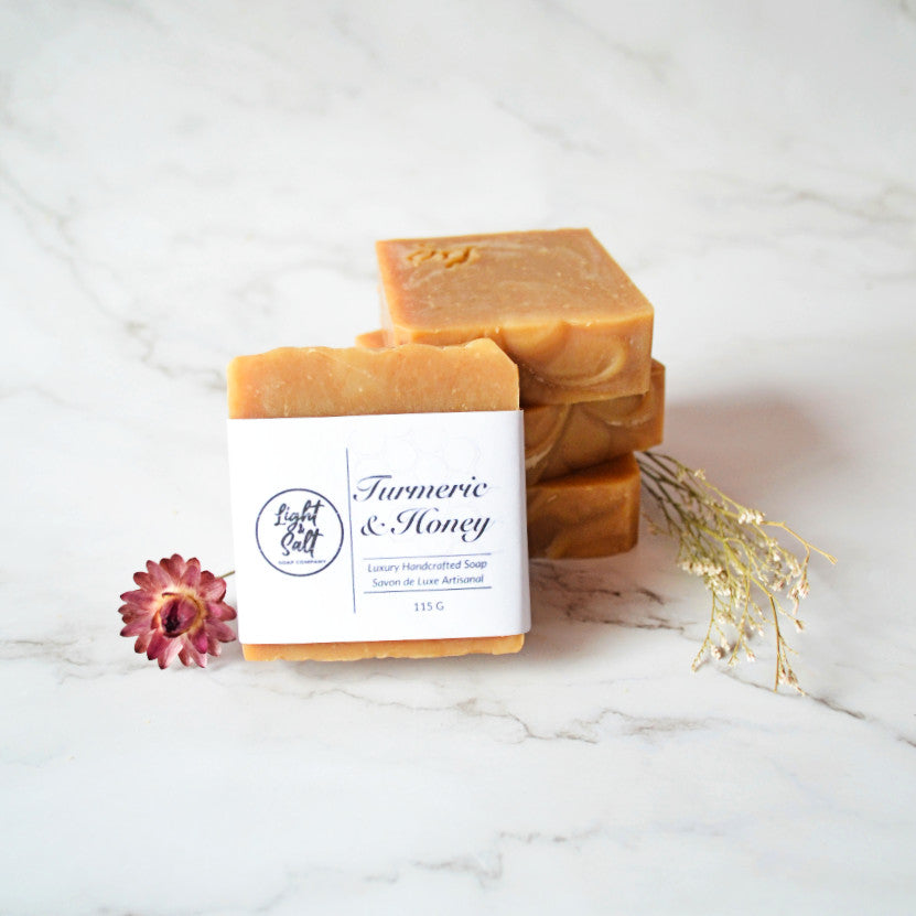 Turmeric & Honey - Natural Beauty Bar Soap