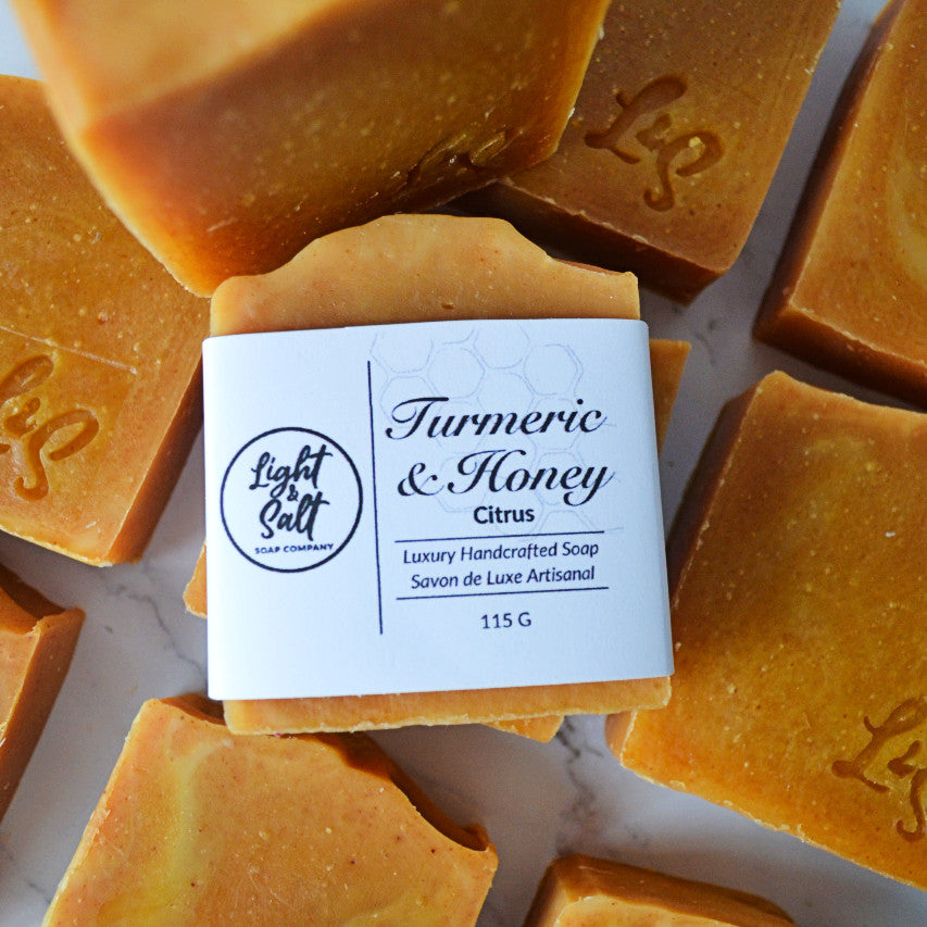 Turmeric & Honey - Natural Beauty Bar Soap
