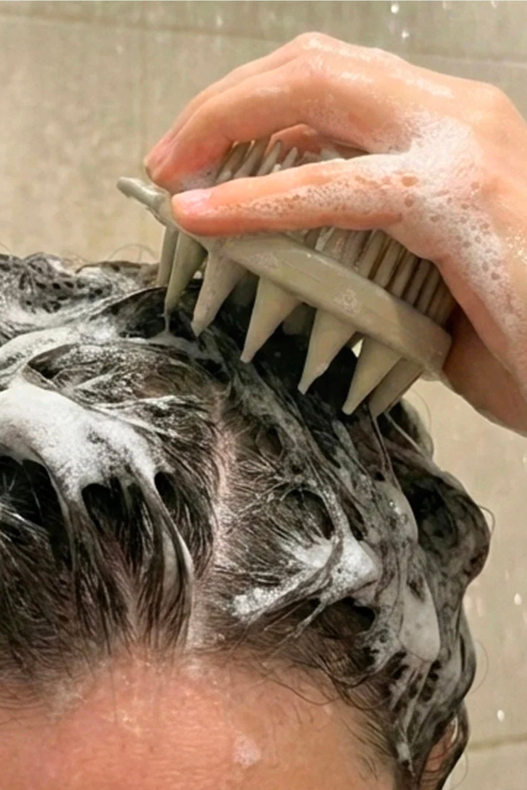 Scalp & Body Brush - Luxurious Scalp Massager and Gentle Cleansing Brush by Soap Envelope®