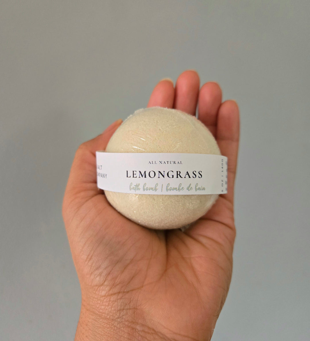 Lemongrass All Natural Bath Bomb