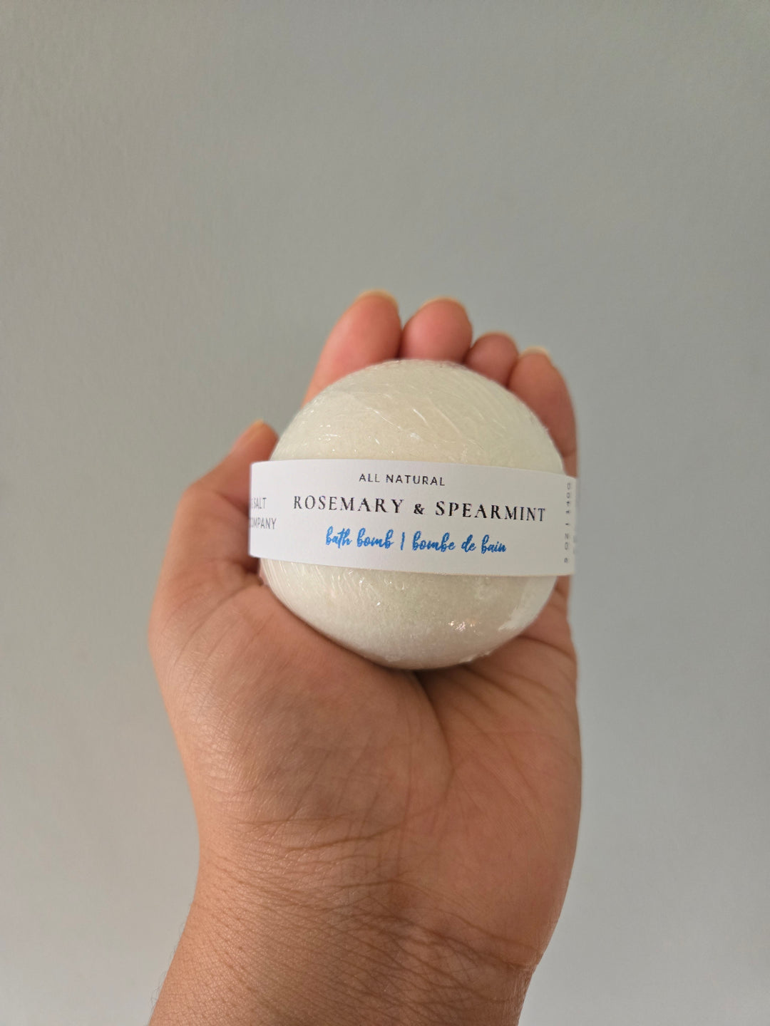 Rosemary and Spearmint Bath Bomb