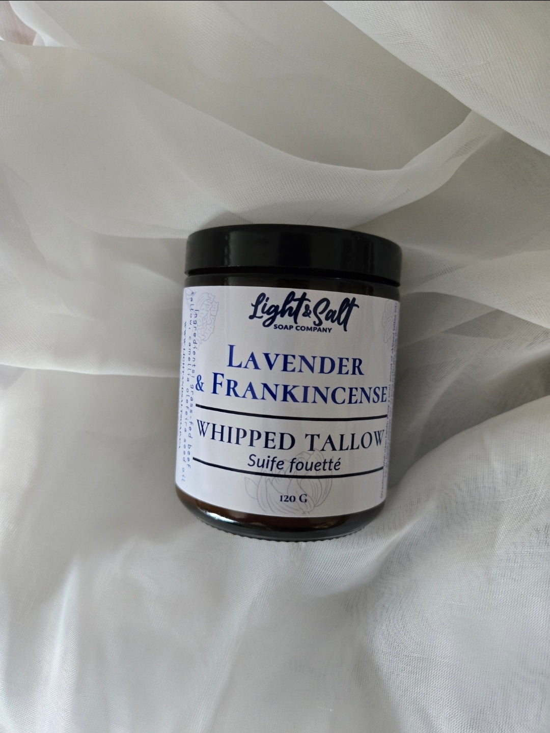 Lavender & Frankincense Whipped Tallow (Grass-fed)