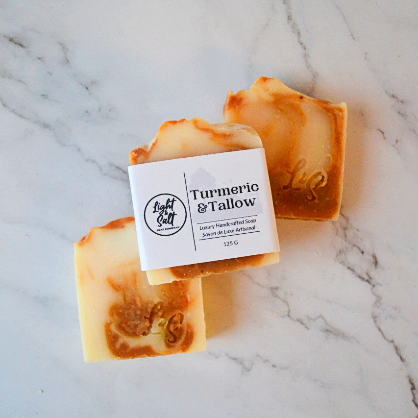 Turmeric and Tallow Natural Bar Soap