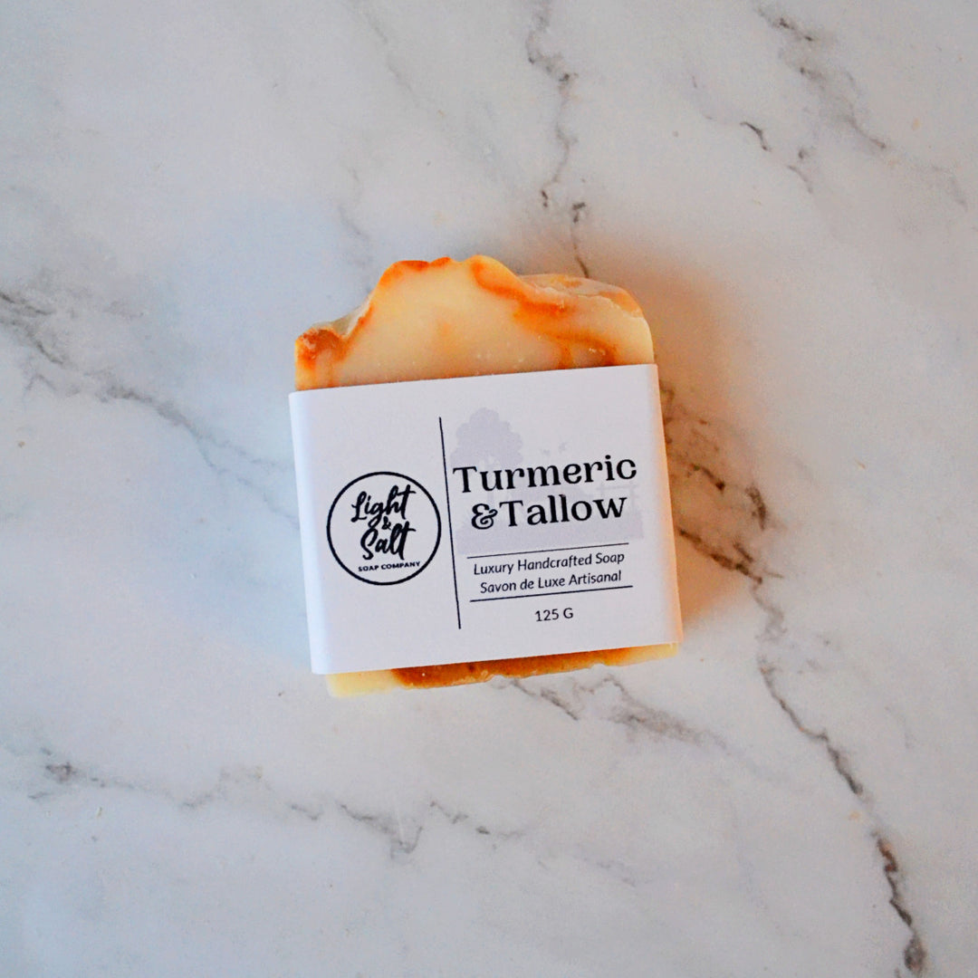 Turmeric and Tallow Natural Bar Soap