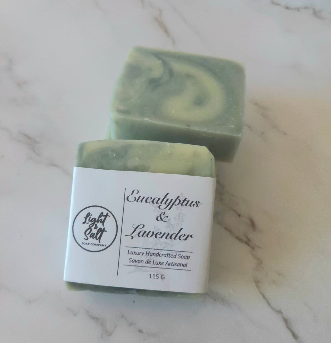 Eucalyptus and Lavender Bar Soap | All Natural Soap for Sensitive Skin