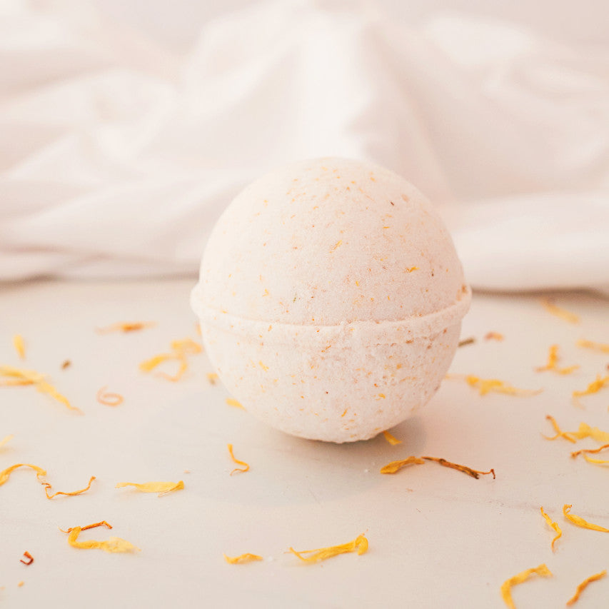 Calendula and Oatmeal Bath Bomb