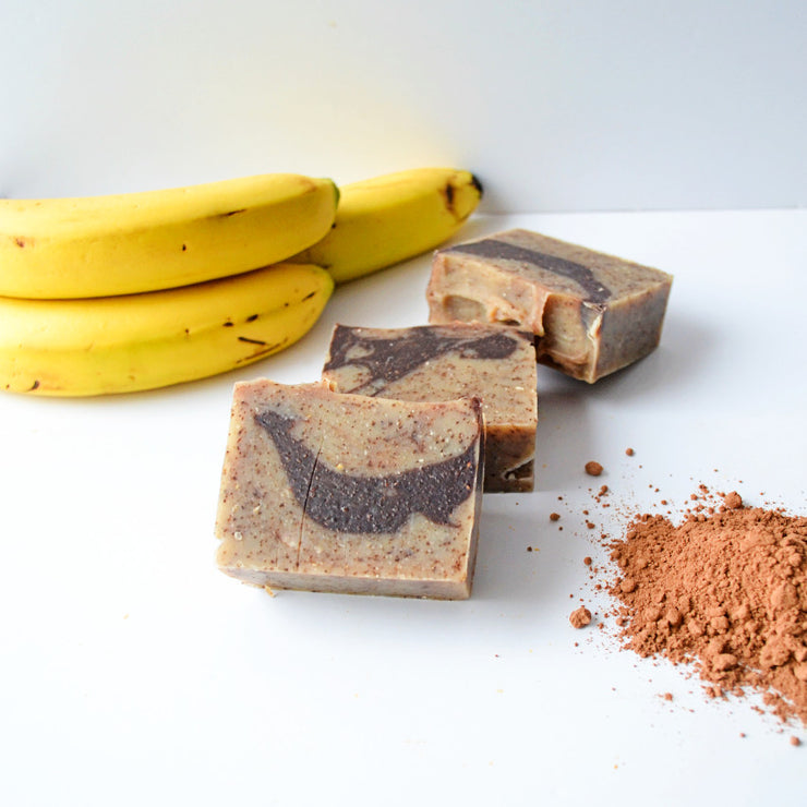 Chocolate Banana with Oatmeal Bar Soap