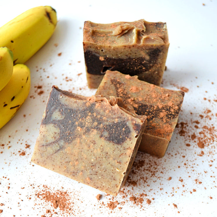Chocolate Banana with Oatmeal Bar Soap